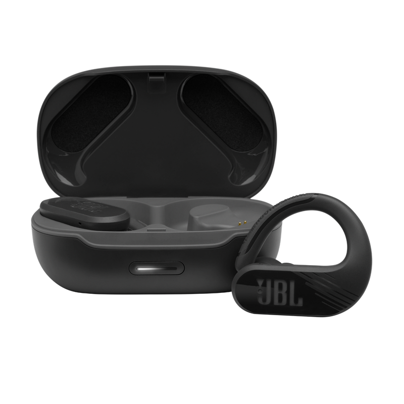 JBL Endurance Peak II - Black - Waterproof true wireless sport earbuds - Hero image number null